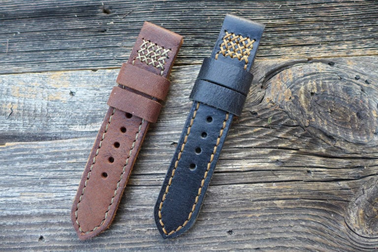 Modelle 12 Greenpilot watchstraps Modelle solid line black forest