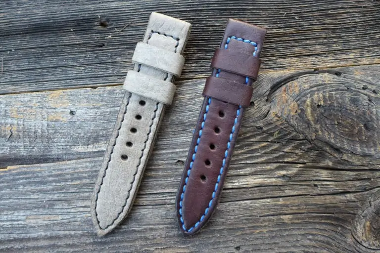 Greenpilot watchstraps Modelle solid line closed stitch