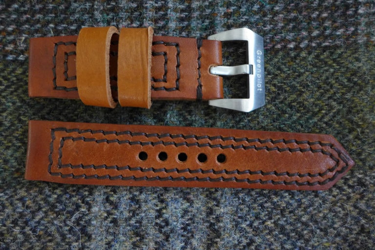 Modelle 20 Greenpilot watchstraps Modelle true ancient vintage line double stitch true ancient Vintage Line