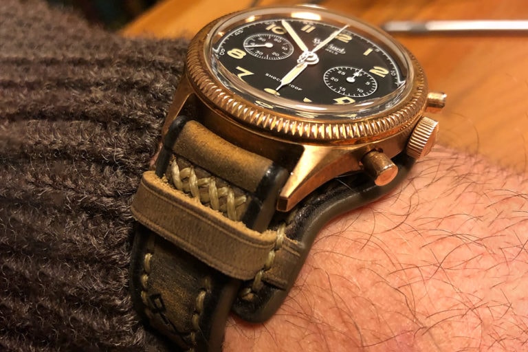 Greenpilot watchstraps Sondermodell Bundstrap GP 2 Muster Bild 1
