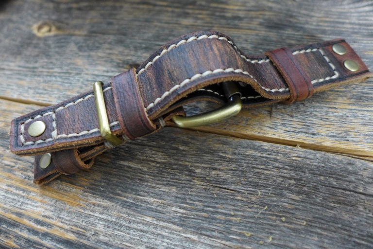 Greenpilot watchstraps Sondermodell Heritage Airman 1 Muster Bild 1 gross oben links