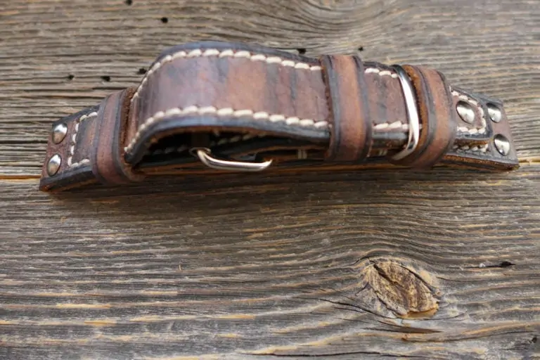 Greenpilot watchstraps Sondermodell Heritage Airman 1 Muster Bild 2 gross oben rechts
