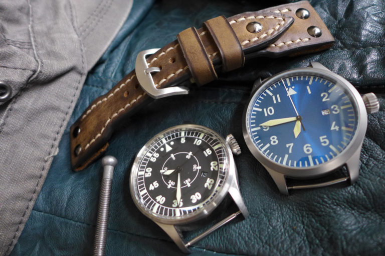 Greenpilot watchstraps Sondermodell Heritage Airman 2 Muster Bild 1