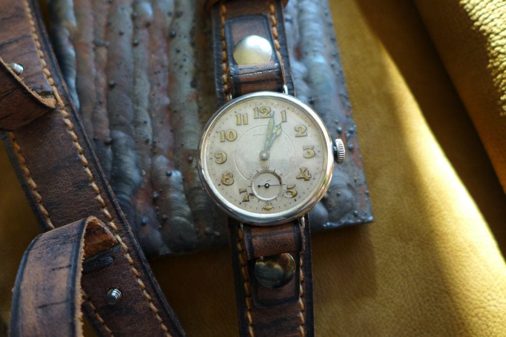 Heritage Airman 3 1 Greenpilot watchstraps Sondermodell Heritage Airman 3 Longines 1918 Grand Prix