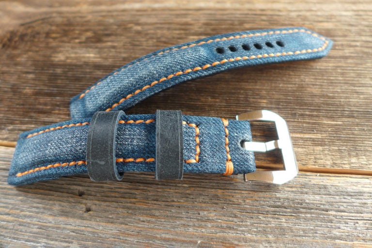 Greenpilot watchstraps Sondermodell Jeans Strap 1 Muster Bild 3