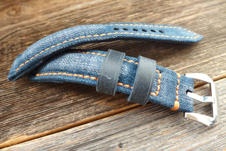 Greenpilot watchstraps Sondermodell Jeans Strap 1 Muster Bild 4