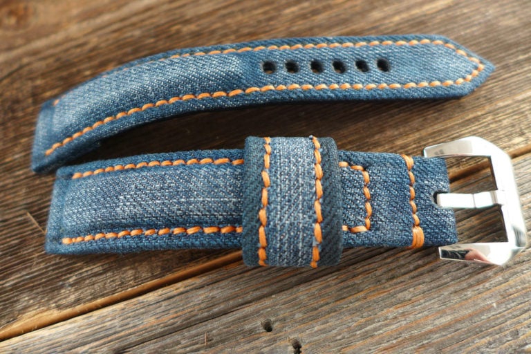 Greenpilot watchstraps Sondermodell Jeans Strap 1 Muster Bild 6