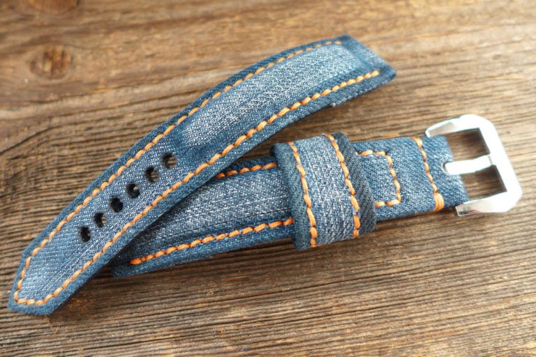 Greenpilot watchstraps Sondermodell Jeans Strap 1 Muster Bild 7