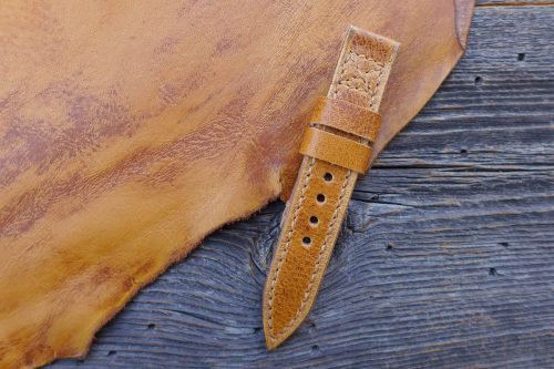 Greenpilot-watchstraps-Leder-Solid-Line-braun-Bueffelleder-almond-marbled