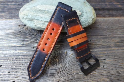 Greenpilot-watchstraps-Leder-burned-and-aged-orangerost